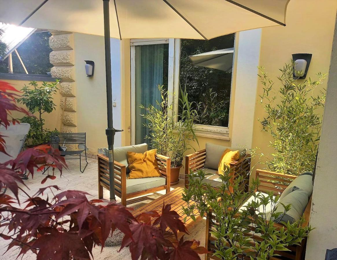5-Zimmer-Appartement In Historischer Privatvilla, Meran Zentrum, Kostenloser Parkplatz المظهر الخارجي الصورة